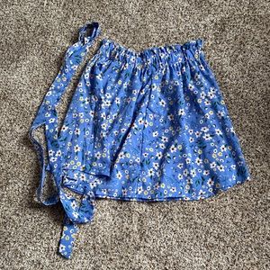 Shein skirt with ribbon
